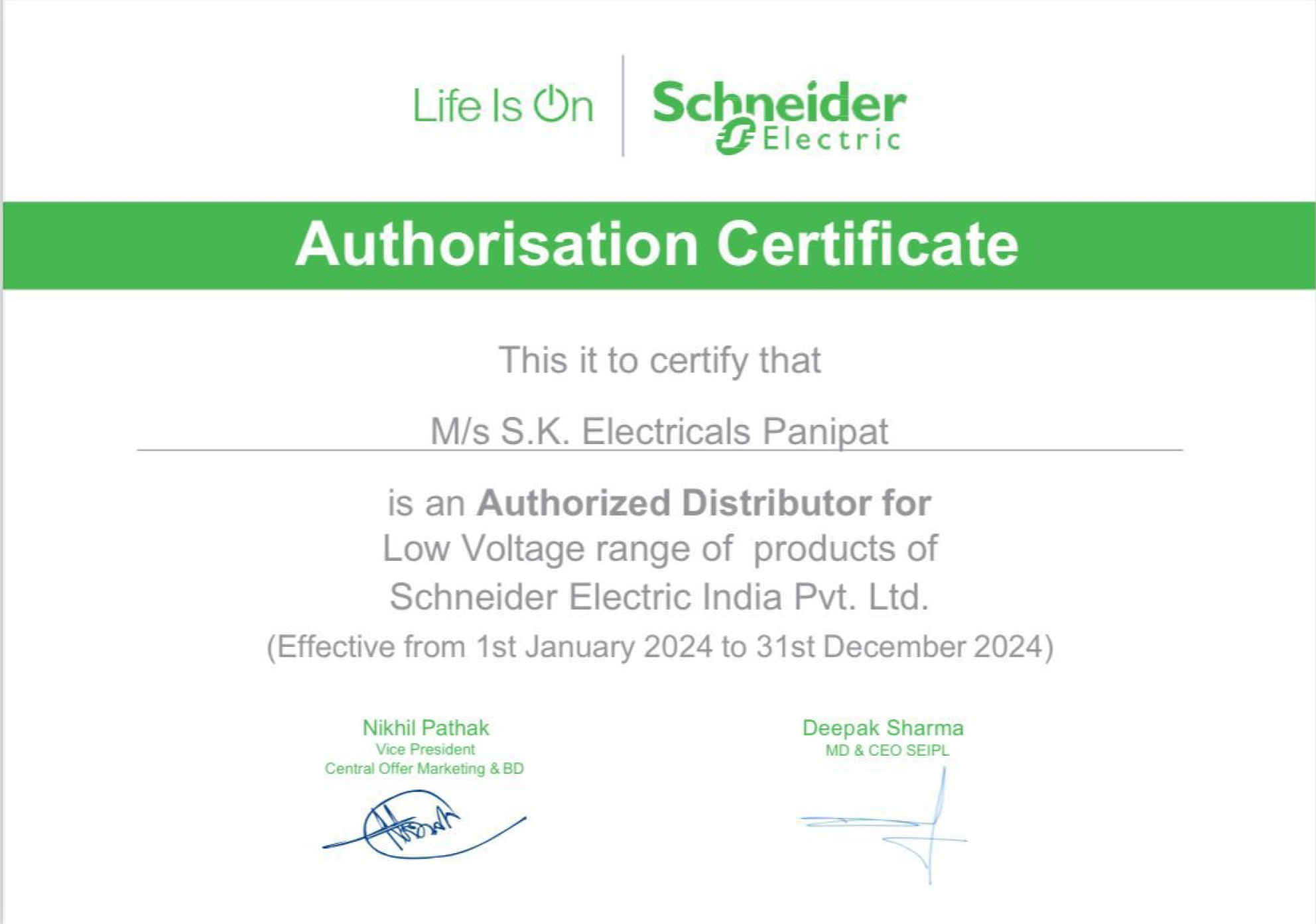 Certificate 2